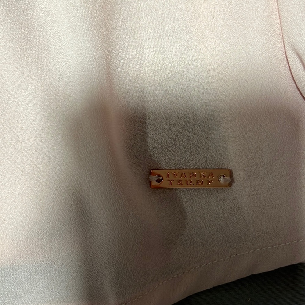 Ivanka Trump pink blouse